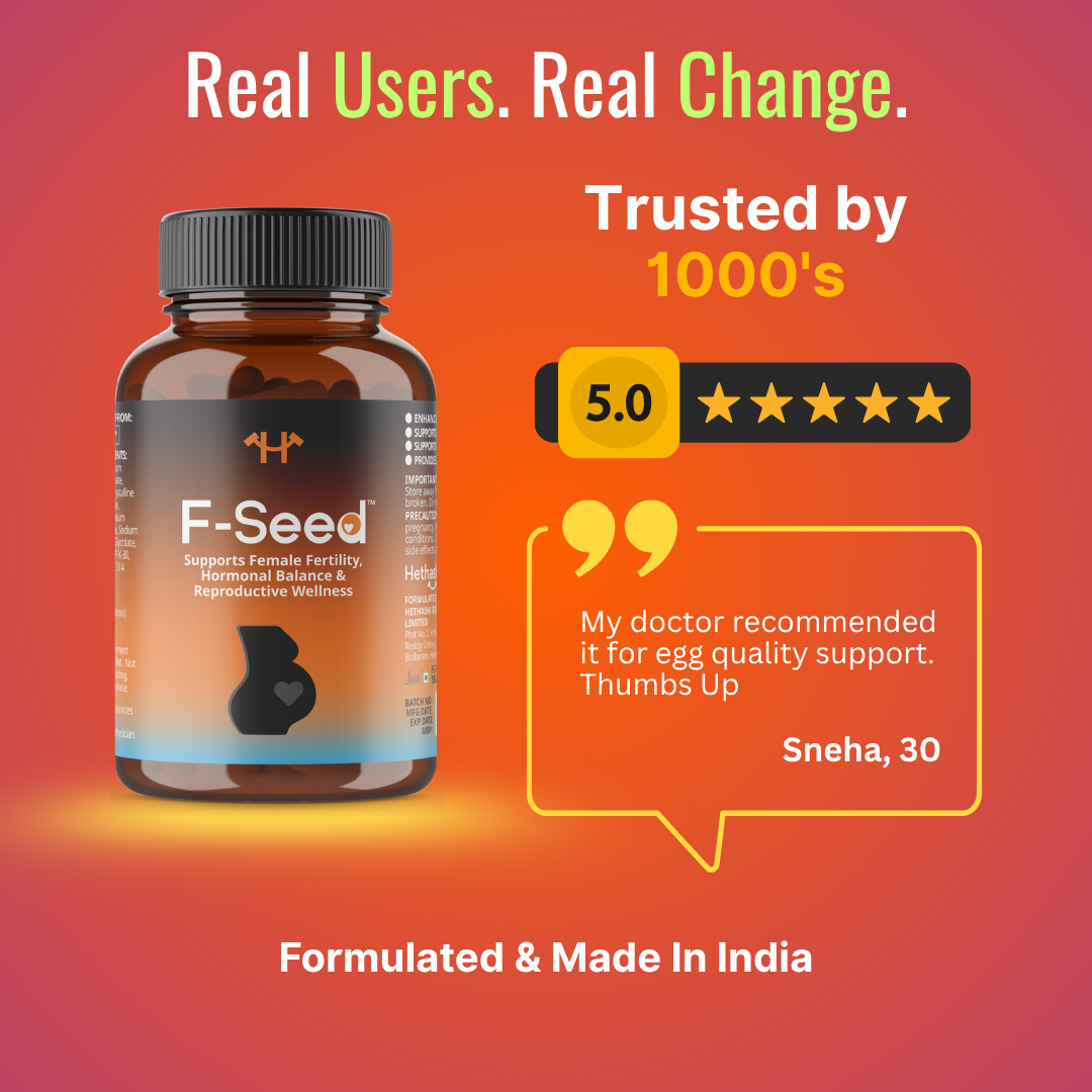 F-Seed – Nutritional Support for Women’s Reproductive Wellness