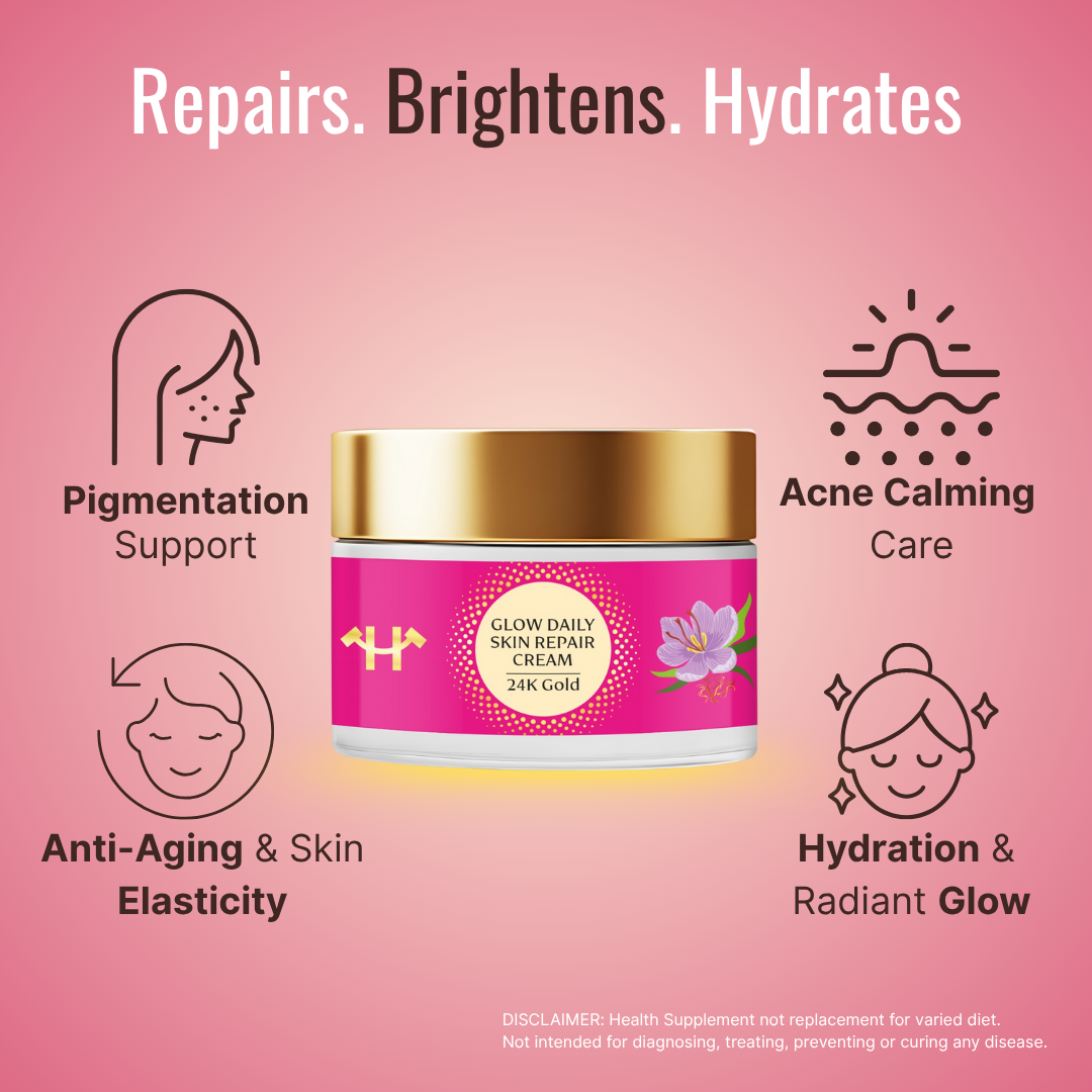 Glow Daily – Skin Repair Cream for Pigmentation, Acne & Glowing Skin