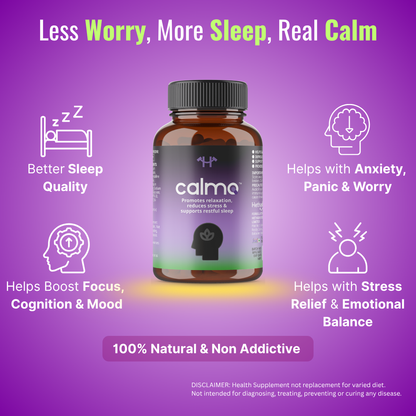 CalmQ - विश्राम, मनोदशा और दैनिक स्वास्थ्य के लिए हर्बल सहायता